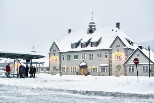 Kongsberg, Train station