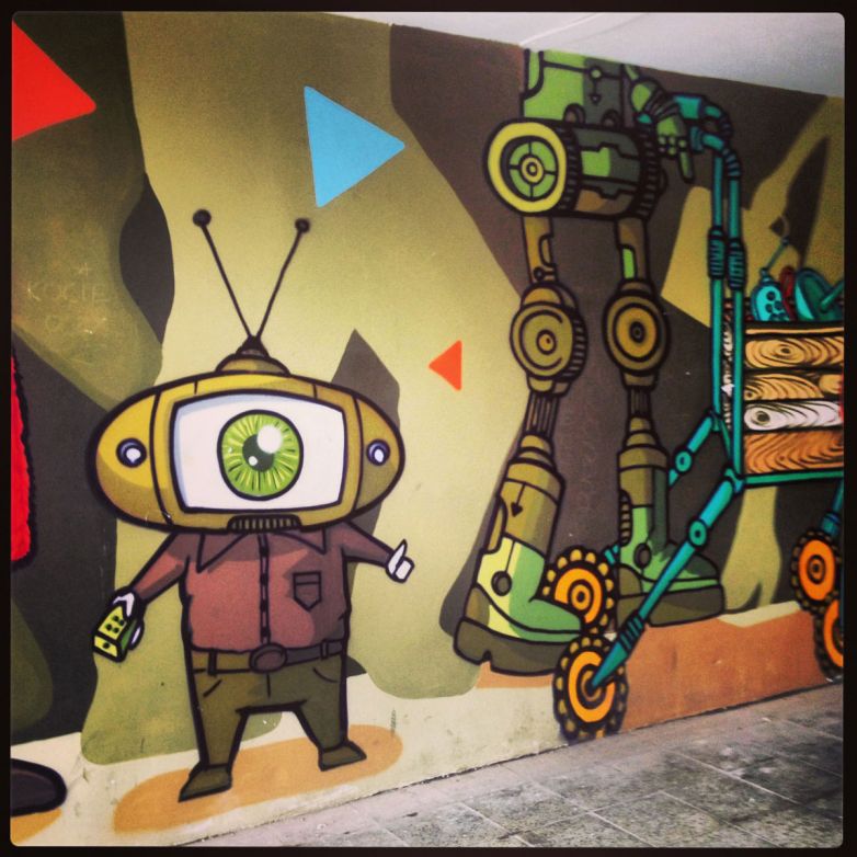 Gdynia Orlowo, Street art,