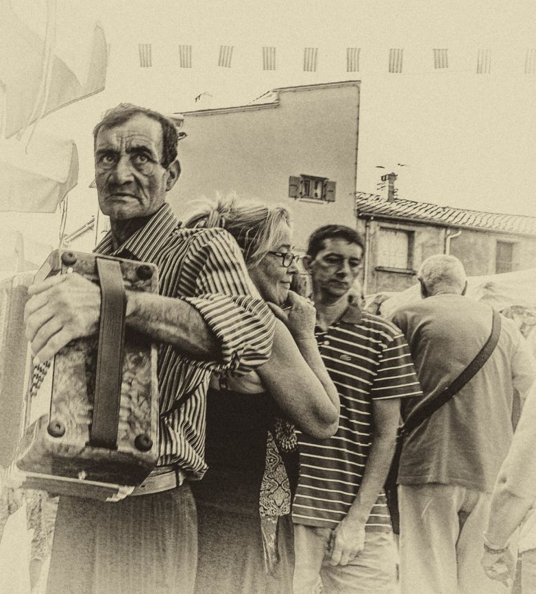 Argelès-sur-Mer - street musician