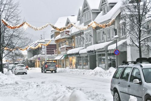 Kongsberg, winter